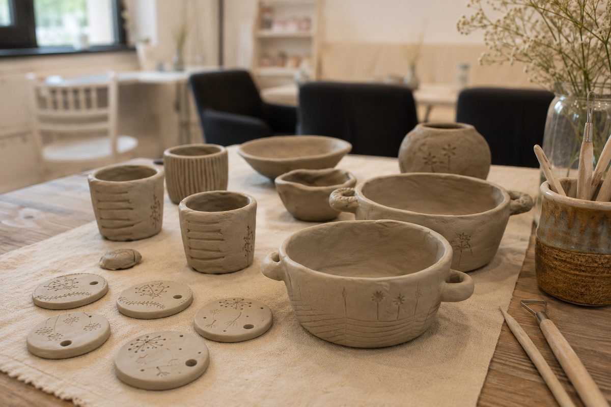 Kerámia típusok és szakma, amit a kávézó workshop-ján találhatsz