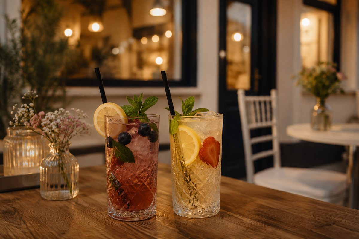 Koktél és mocktail Öreghegyen, este is nyitva
